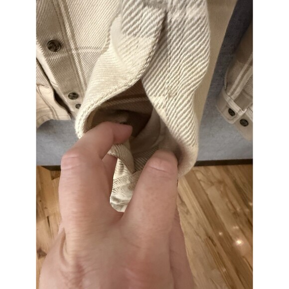 NWT Carhartt Loose Fit Twill Shirt Jacket Top Women XL Full Button Up $69 - Picture 9 of 9